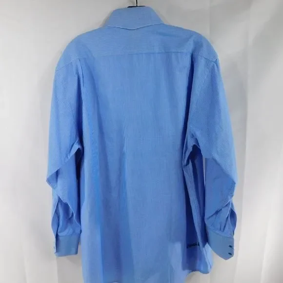 English Laundry Mens Gingham Style Button Up Shirt - Picture 6 of 6